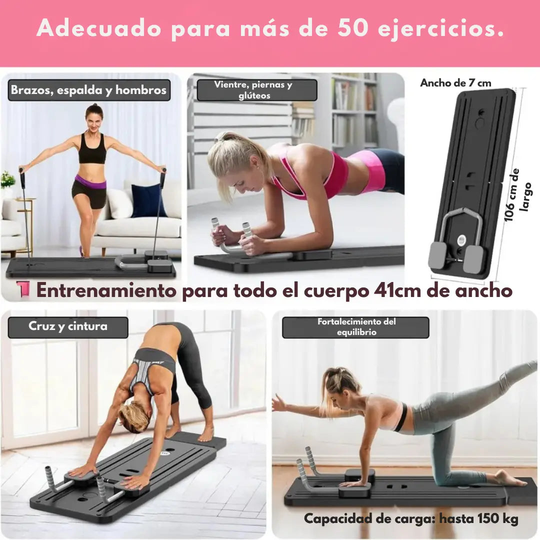 Pilatexx Pro✨ Tabla Flexiones Ejercicios Plegable ➕ Envío Gratis