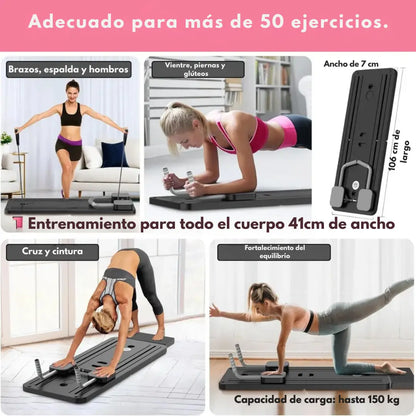 Pilatexx Pro✨ Tabla Flexiones Ejercicios Plegable ➕ Envío Gratis