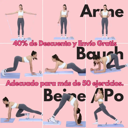 Pilatexx Pro✨ Tabla Flexiones Ejercicios Plegable ➕ Envío Gratis
