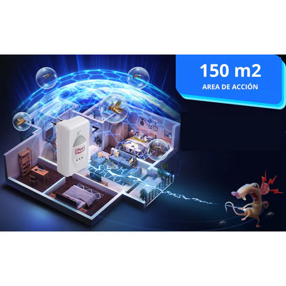 Repelente Ultrasónico PestReject®  Potente Dispositivo de Control de Plagas ➕ Envío Gratis