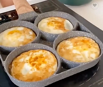 SARTÉN PARA HUEVOS DE CUATRO TAZAS ➕ Envío Gratis