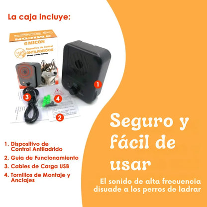 Antiladrido Para Perros 🎁 Libro de Trucos Para Adiestrar Gratis➕ Envío Gratis