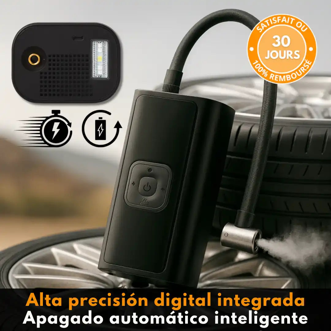 C17 Pro™ – Compresor de Aire Inalámbrico Profesional e Inteligente ➕ Envío Gratis