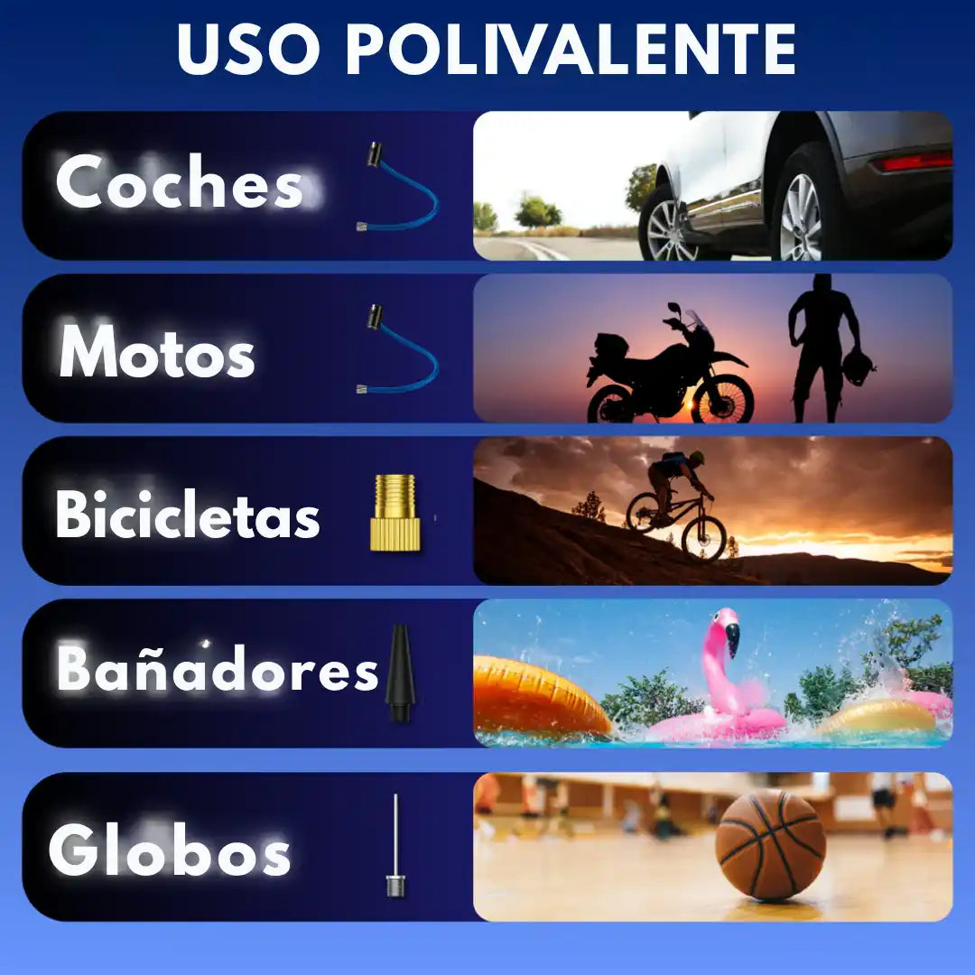 C17 Pro™ – Compresor de Aire Inalámbrico Profesional e Inteligente ➕ Envío Gratis