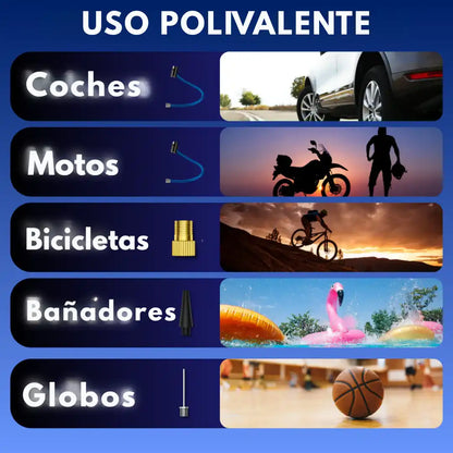 C17 Pro™ – Compresor de Aire Inalámbrico Profesional e Inteligente ➕ Envío Gratis