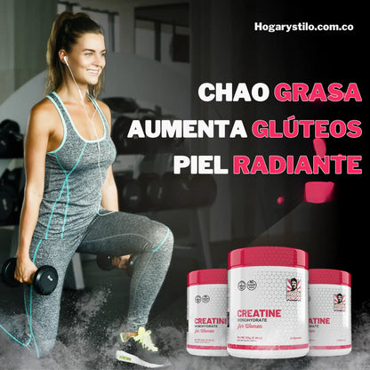 CREATINA CON MONOHIDRATO - TONIFICA TU CUERPO SIN INFLARTE ➕  Envío Gratis
