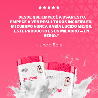 CREATINA CON MONOHIDRATO - TONIFICA TU CUERPO SIN INFLARTE ➕  Envío Gratis