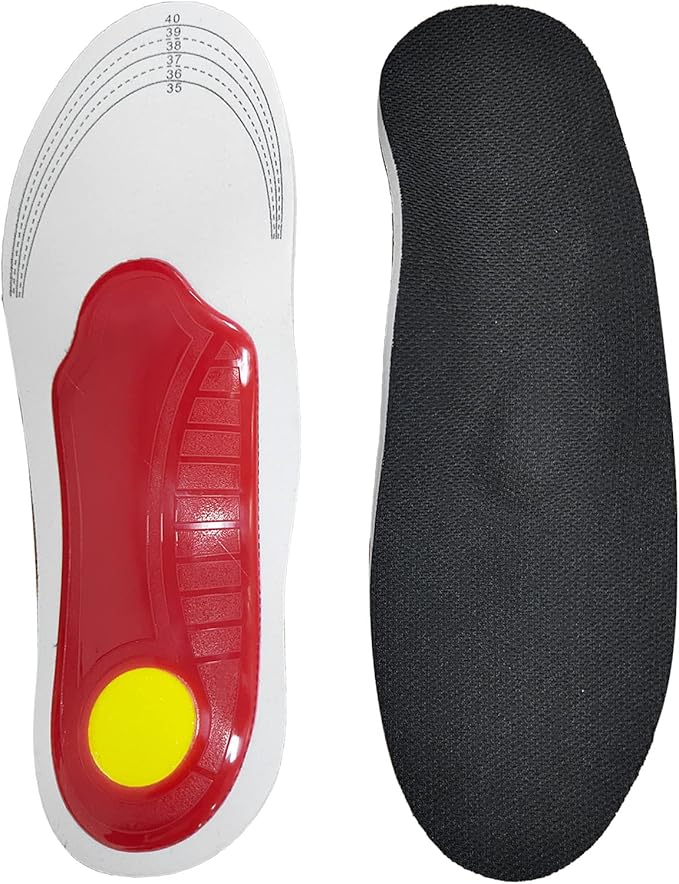 Plantillas Ortopédicas - Tecnología Gel que alivia el dolor por fascitis plantar o largas jornadas de pie.