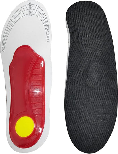 Plantillas Ortopédicas - Tecnología Gel que alivia el dolor por fascitis plantar o largas jornadas de pie.