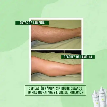 Crema Depilatoria Lampiña™ Original 🔥 Depilación efectiva en 5 Minutos➕ Envío Gratis