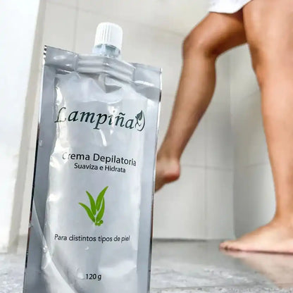 Crema Depilatoria Lampiña™ Original 🔥 Depilación efectiva en 5 Minutos➕ Envío Gratis