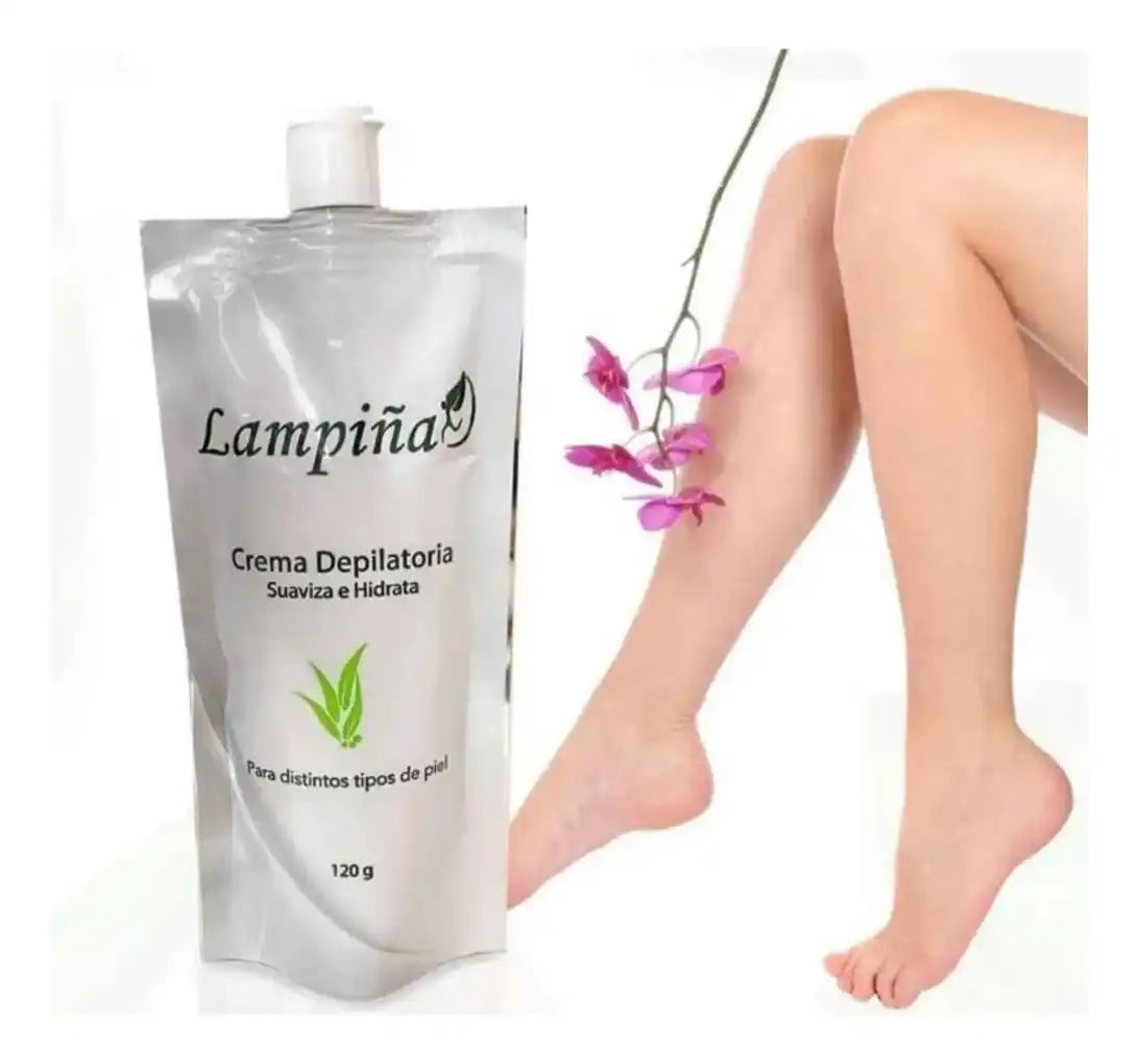 Crema Depilatoria Lampiña™ Original 🔥 Depilación efectiva en 5 Minutos➕ Envío Gratis