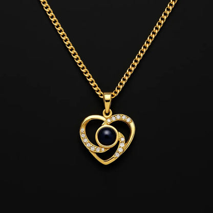 Collar "Te amo" en 100 Idiomas 🎁Caja Elegante de Regalo ➕ Envío Gratis