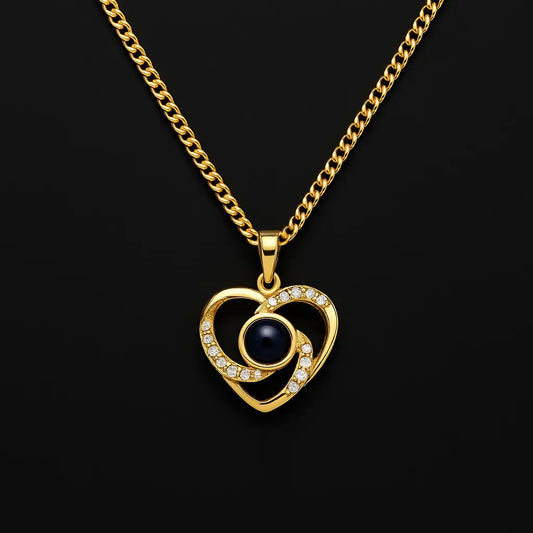 Collar "Te amo" en 100 Idiomas 🎁Caja Elegante de Regalo ➕ Envío Gratis