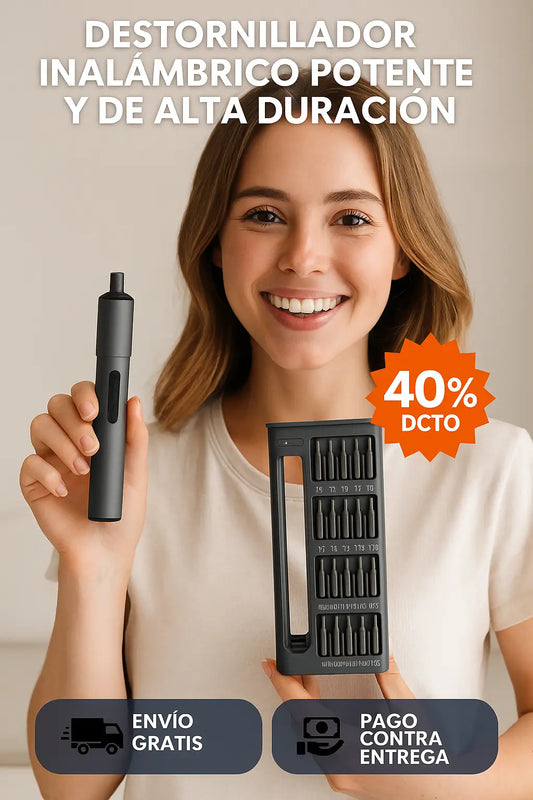Fixion™ Kit de Destornilladores Eléctricos de Precisión ➕ Envío Gratis