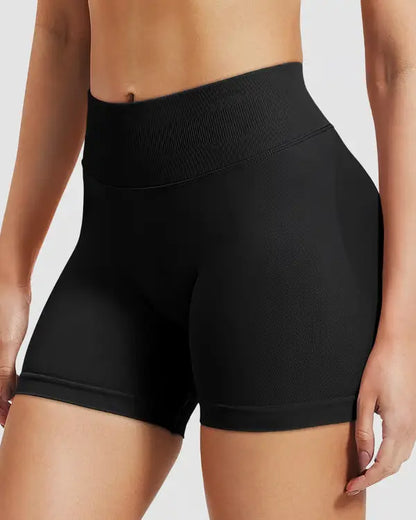 Shorts Deportivos de Cintura Alta con Control de Abdomen ➕ Envío Gratis