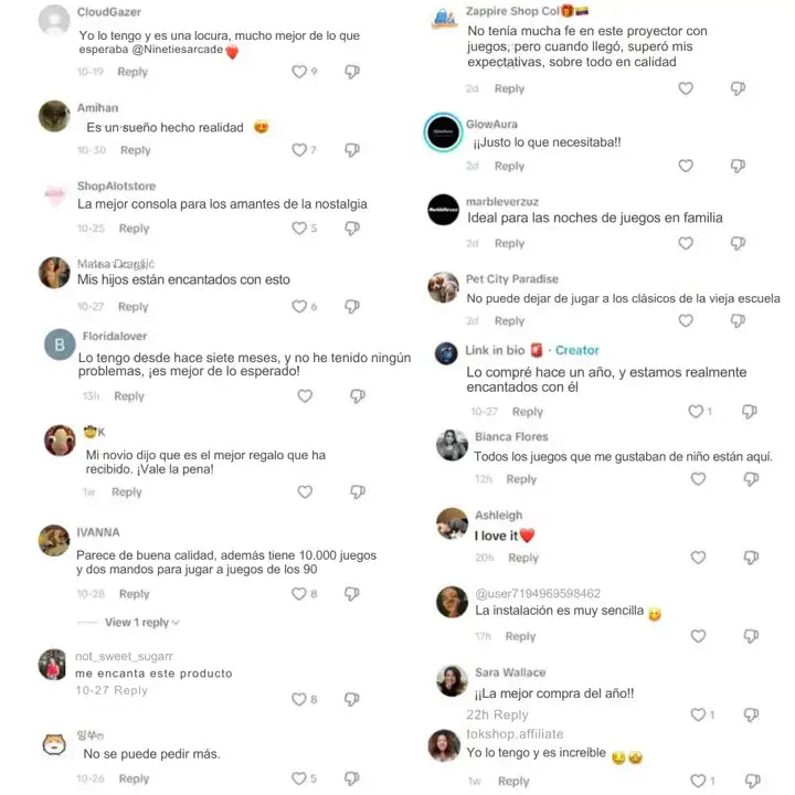 Consola Gamer Retro ➕ 2 Controles y 10.000 Juegos de Regalo 🎁 Envío Gratis