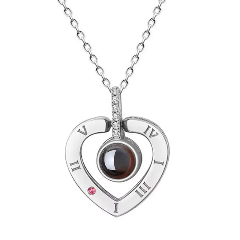 Collar "Te amo" en 100 Idiomas 🎁Caja Elegante de Regalo ➕ Envío Gratis