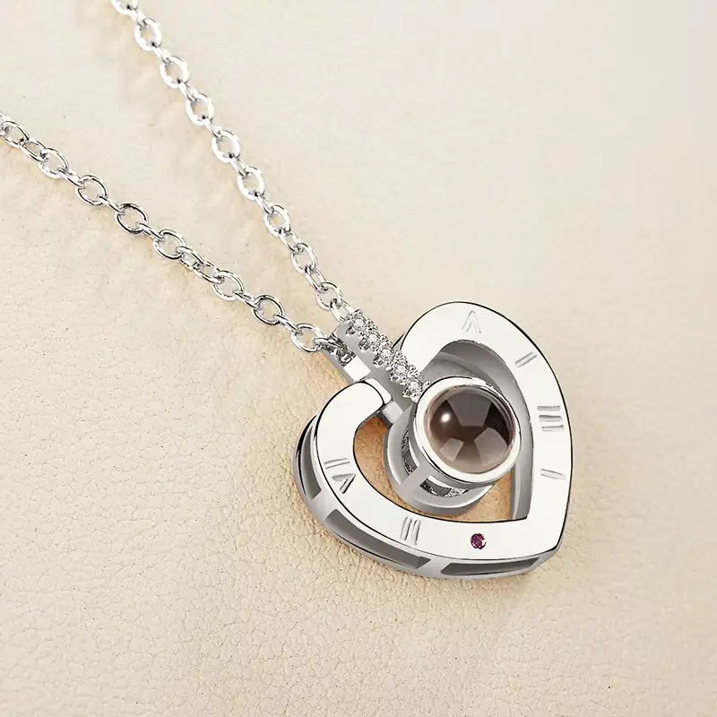 Collar "Te amo" en 100 Idiomas 🎁Caja Elegante de Regalo ➕ Envío Gratis