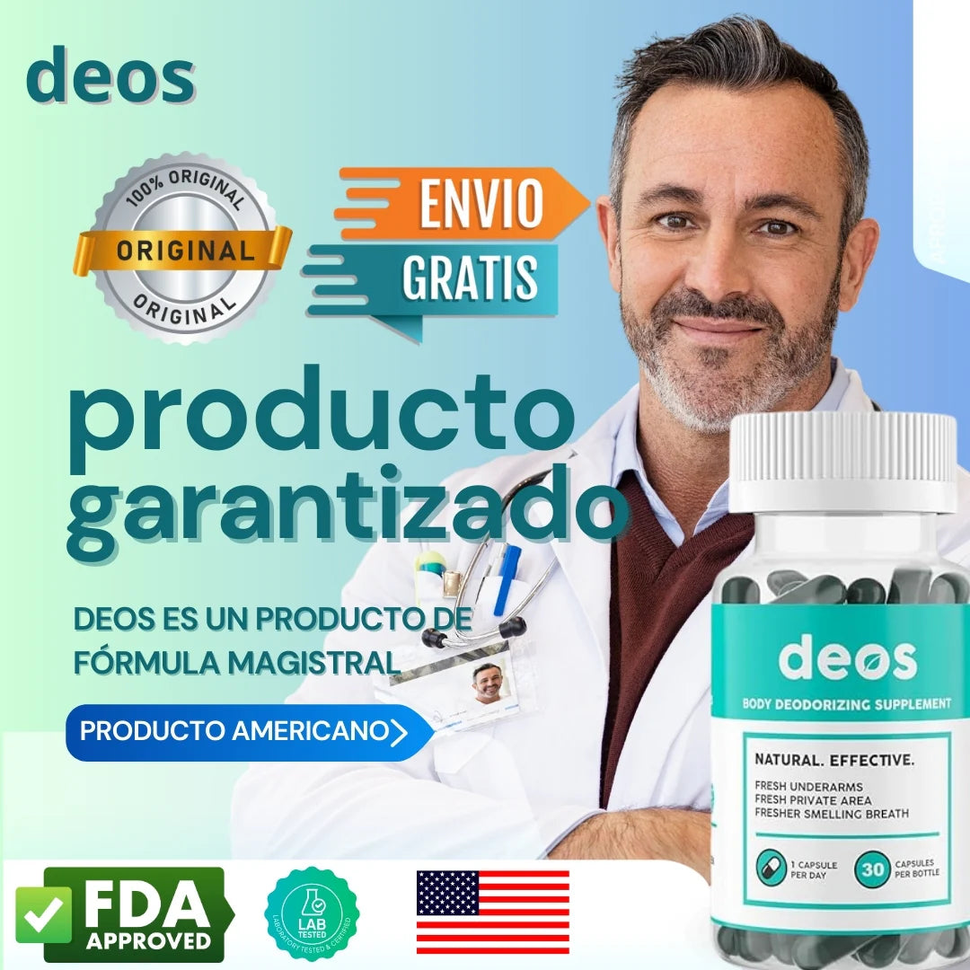 DEOS-Suplemento Desodorante Corporal➕ENVIO GRATIS