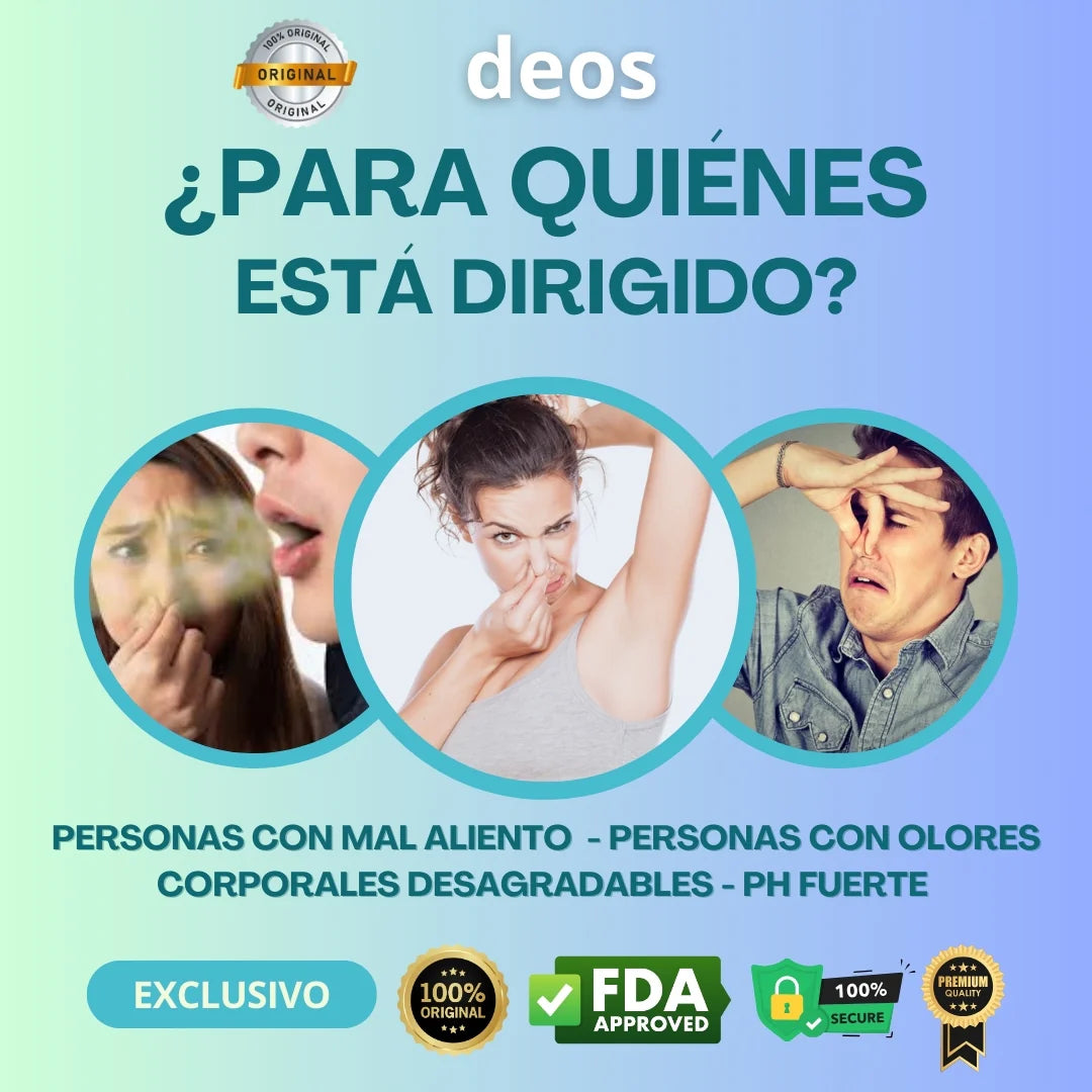 DEOS-Suplemento Desodorante Corporal➕ENVIO GRATIS