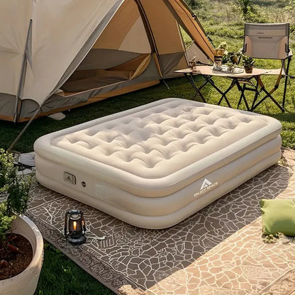 Colchón Inflable Eléctrico Premium 2 en 1 (Impermeable + Bomba Automática) 🔥 | Envío GRATIS 🚚