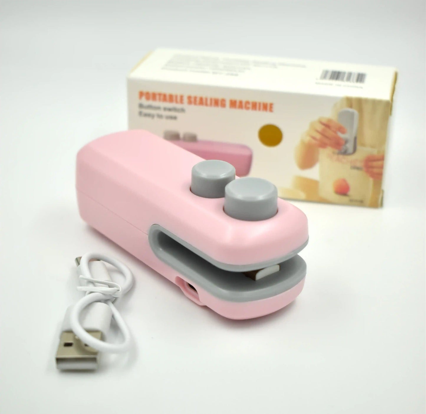 Sellador y Cortador de Bolsas 2 en 1 | Portátil y Recargable ➕ Envió Gratis