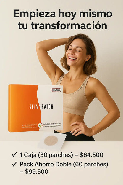 Transforma tu cuerpo sin esfuerzo con los Parches Adelgazantes Slim Patch ➕ Envío Gratis