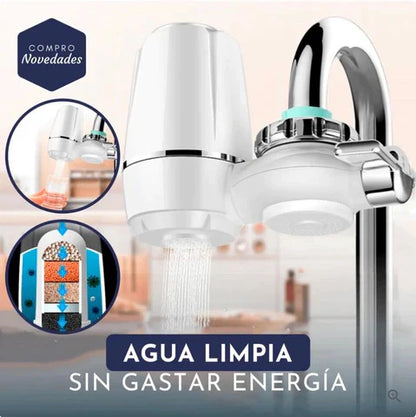 Waterjet® Filtro de Agua para Grifo Reutilizable ➕ Envío Gratis