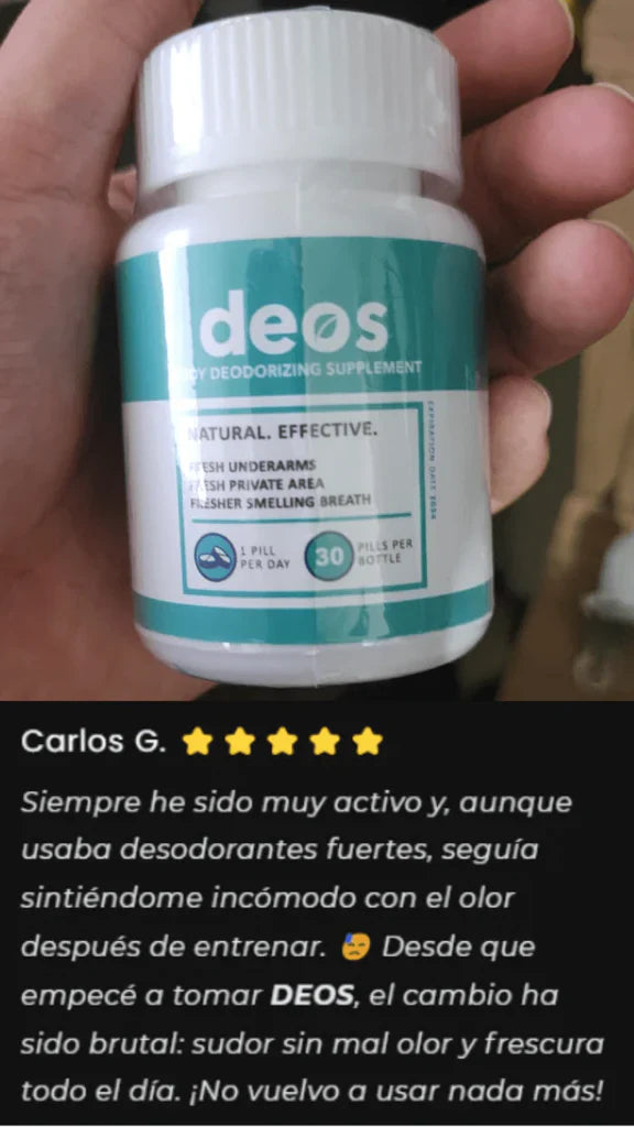 DEOS-Suplemento Desodorante Corporal➕ENVIO GRATIS