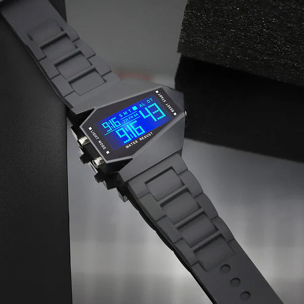 Reloj LED con Forma de Avión de Alta Luminosidad ➕ Envío Gratis