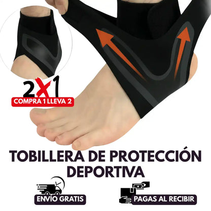 🦶Compra 1 Lleva 2 🎁 Vendaje deportivo Profesional para soporte de tobillo y protección contra esguinces